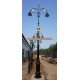 cast iron LED street lighting Road lamp poles